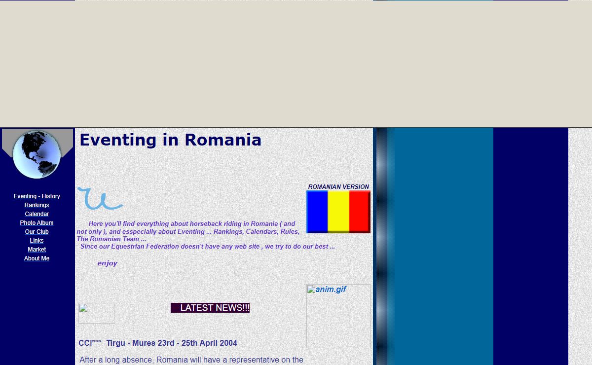 Eventing in Romania