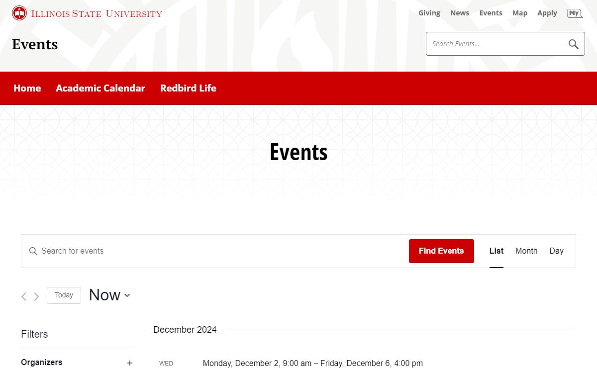 Home | Events - Illinois State