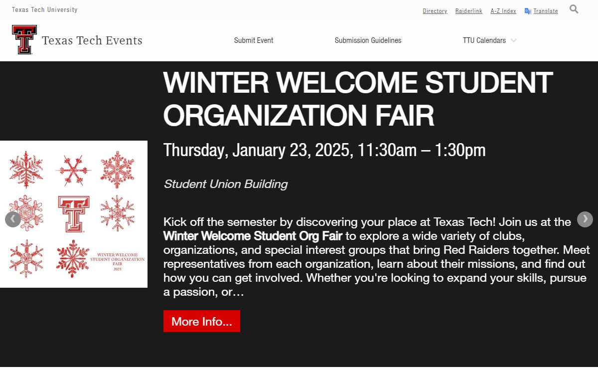 Texas Tech Events | Texas Tech Events | TTU