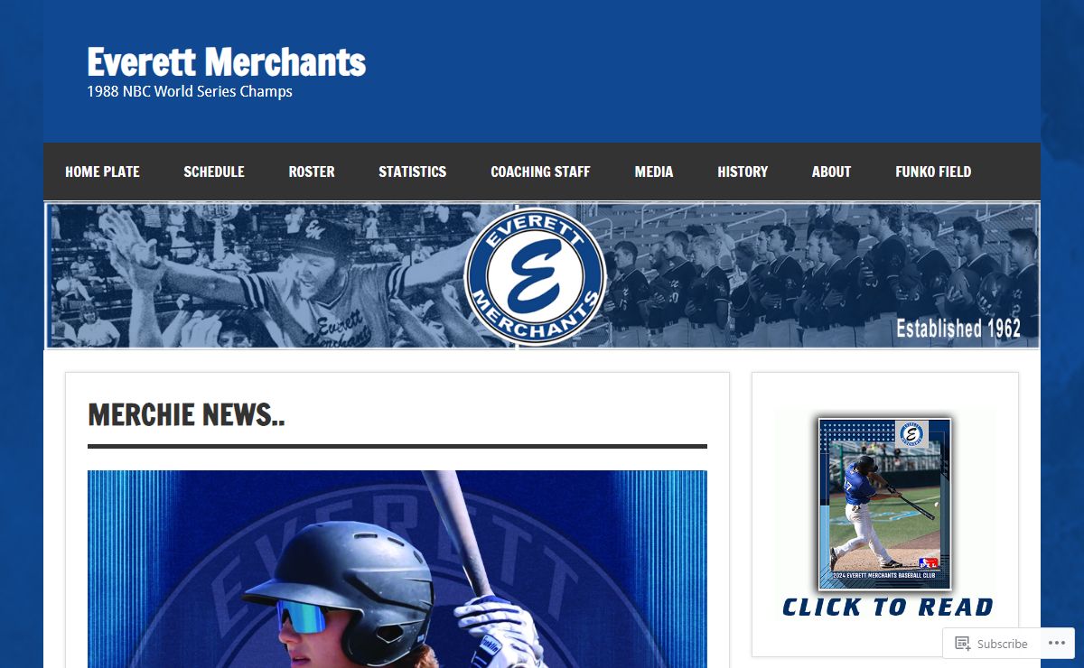 Everett Merchants | 1988 NBC World Series Champs