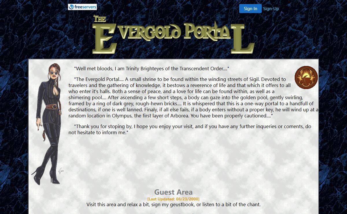 The Evergold Portal