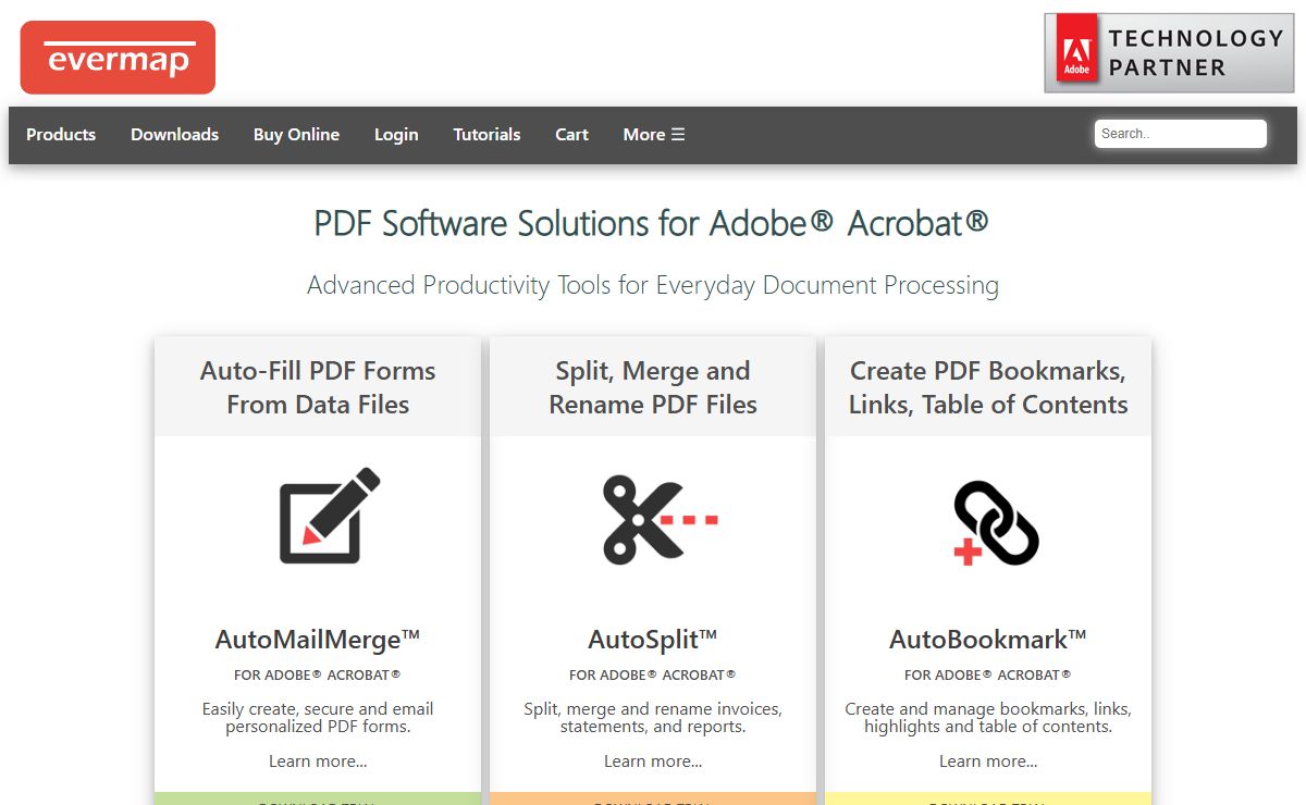 PDF Software Solutions for Adobe® Acrobat®