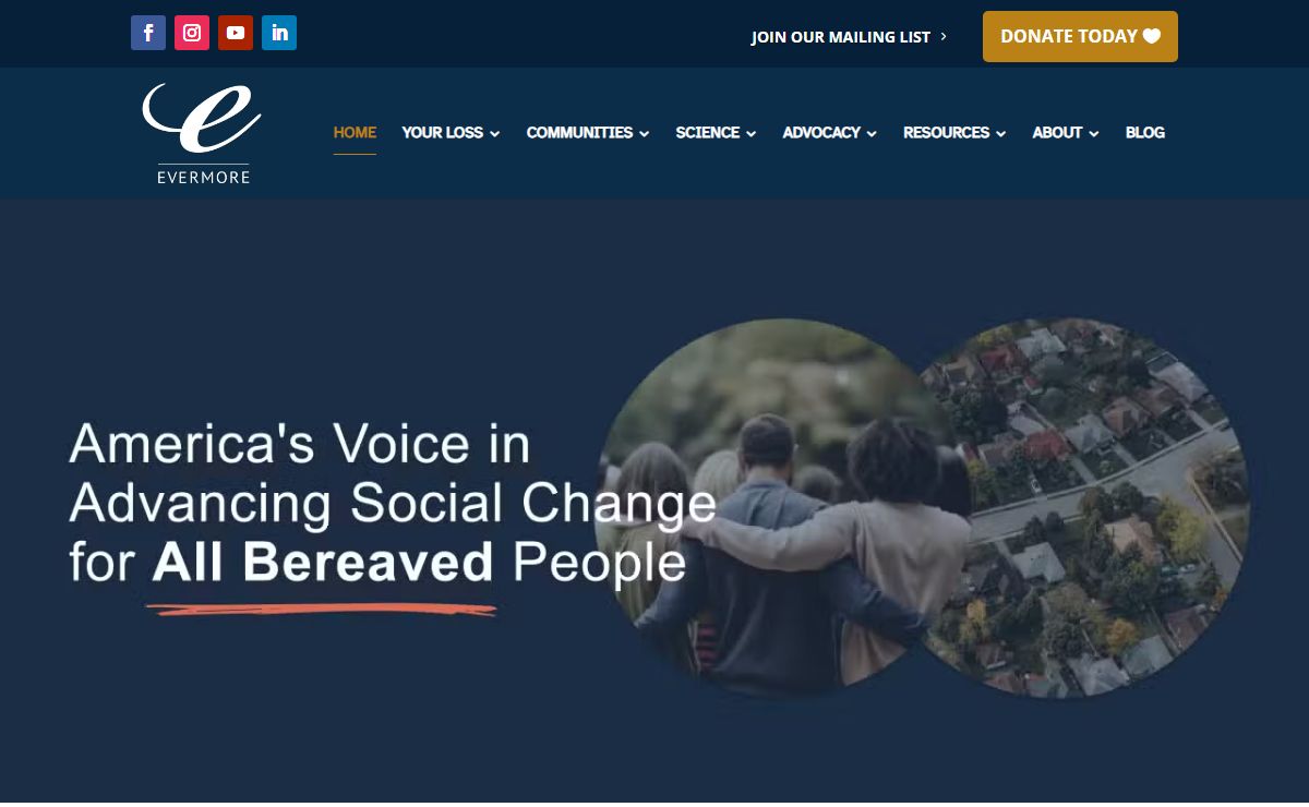 Evermore > Advancing US Bereavement Care Systems & Policy