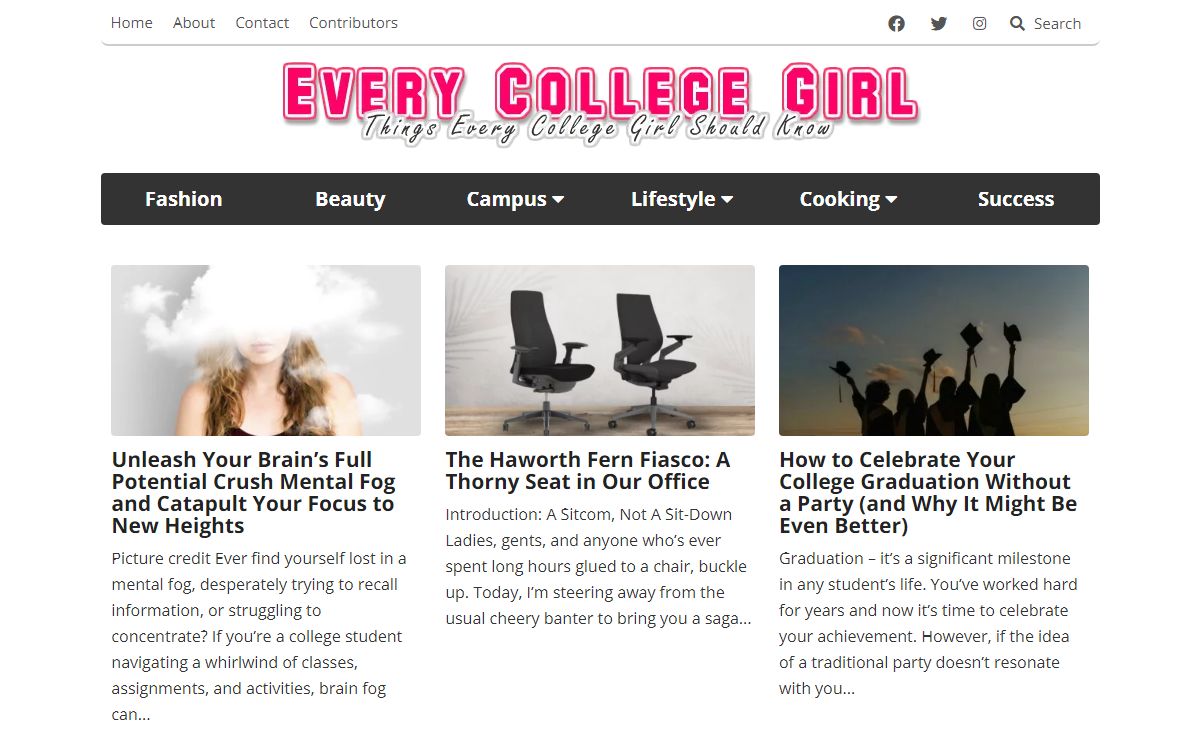 Every College Girl - Things Every College Girl Should Know
