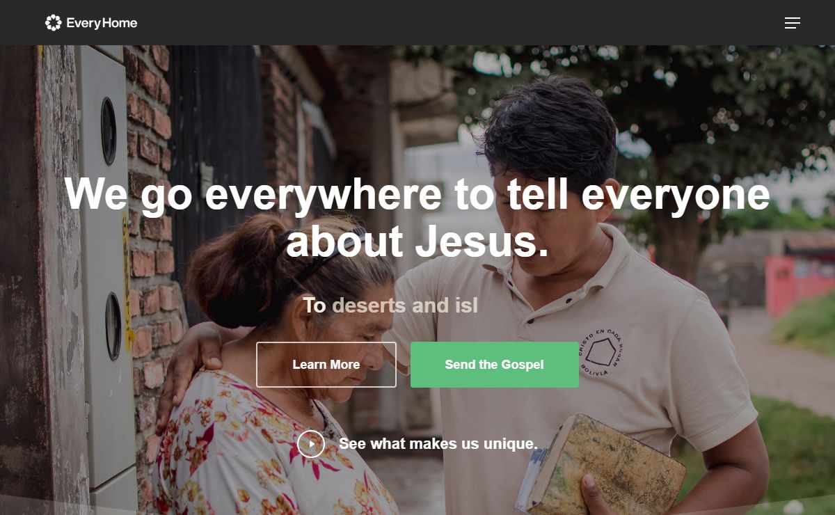 Every Home for Christ - Home
