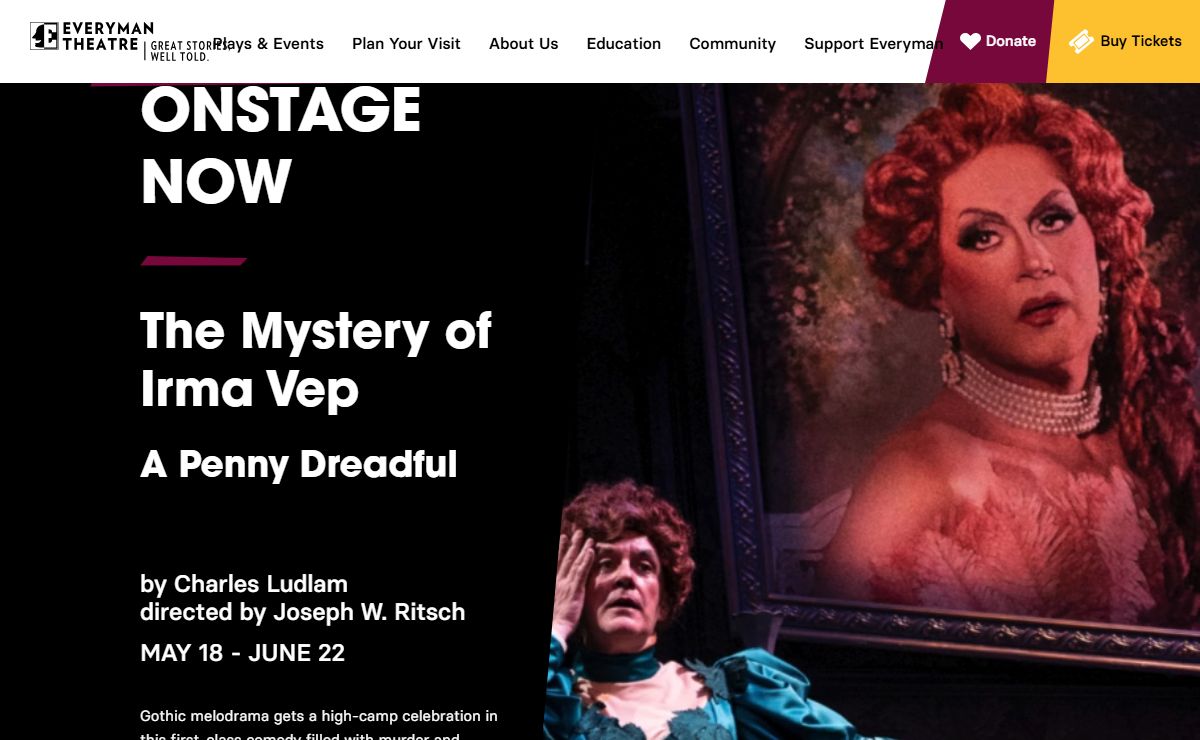 Homepage | Everyman Theatre