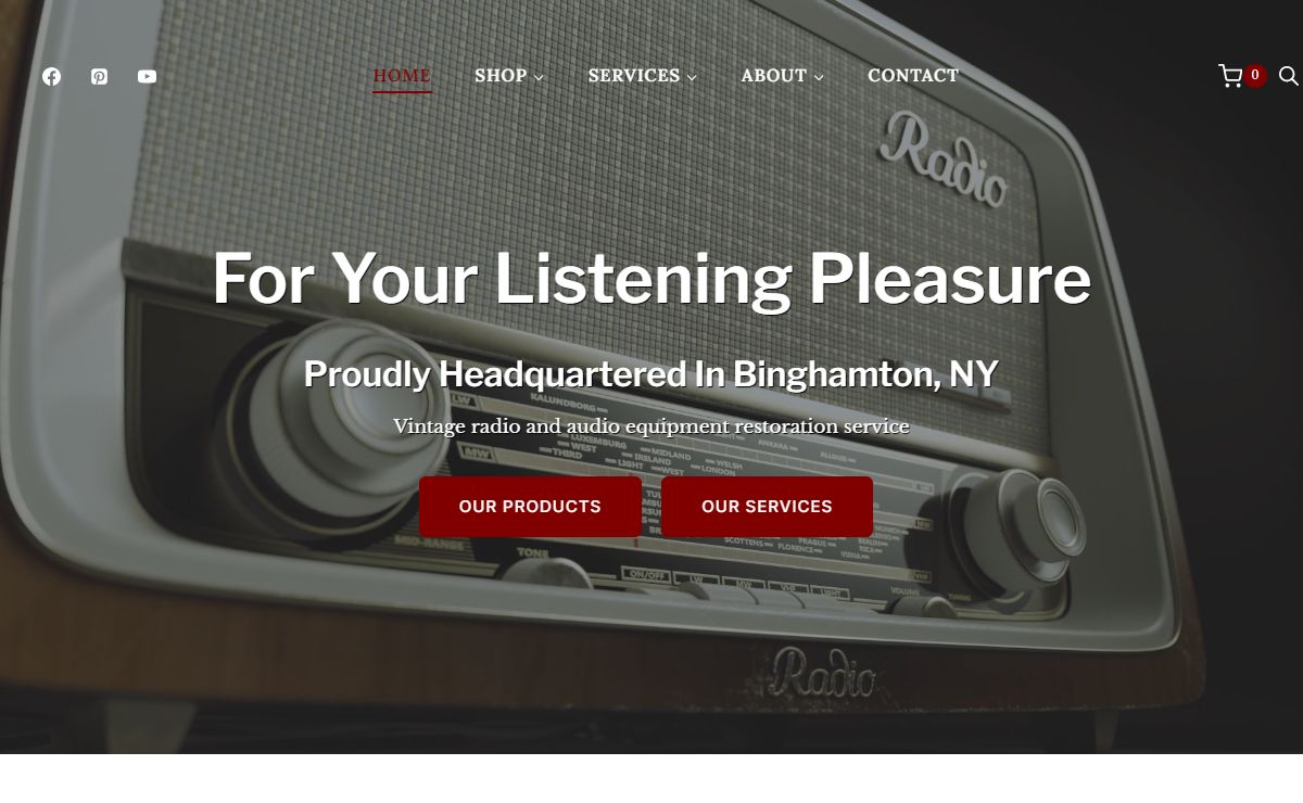 Home - FYLP, Antique radio and phonograph restoration, based out of Binghamton, NY