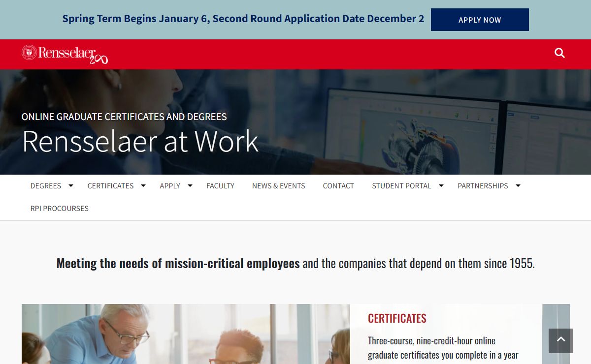 Rensselaer at Work | Rensselaer Polytechnic Institute