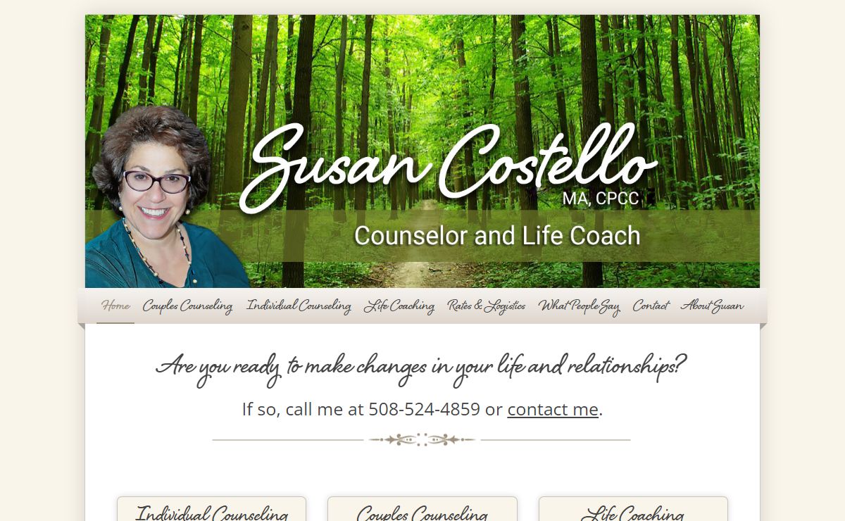 Counseling | Individual and couples counseling by a licensed counselor.