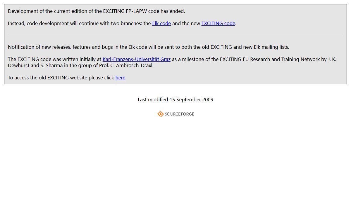 The EXCITING FP-LAPW Code