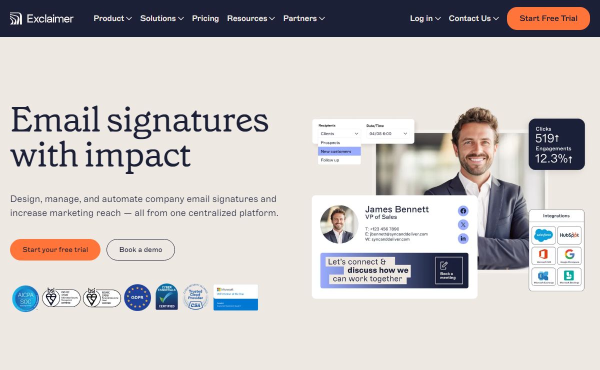 Exclaimer | Office 365, Exchange & G Suite Email Software