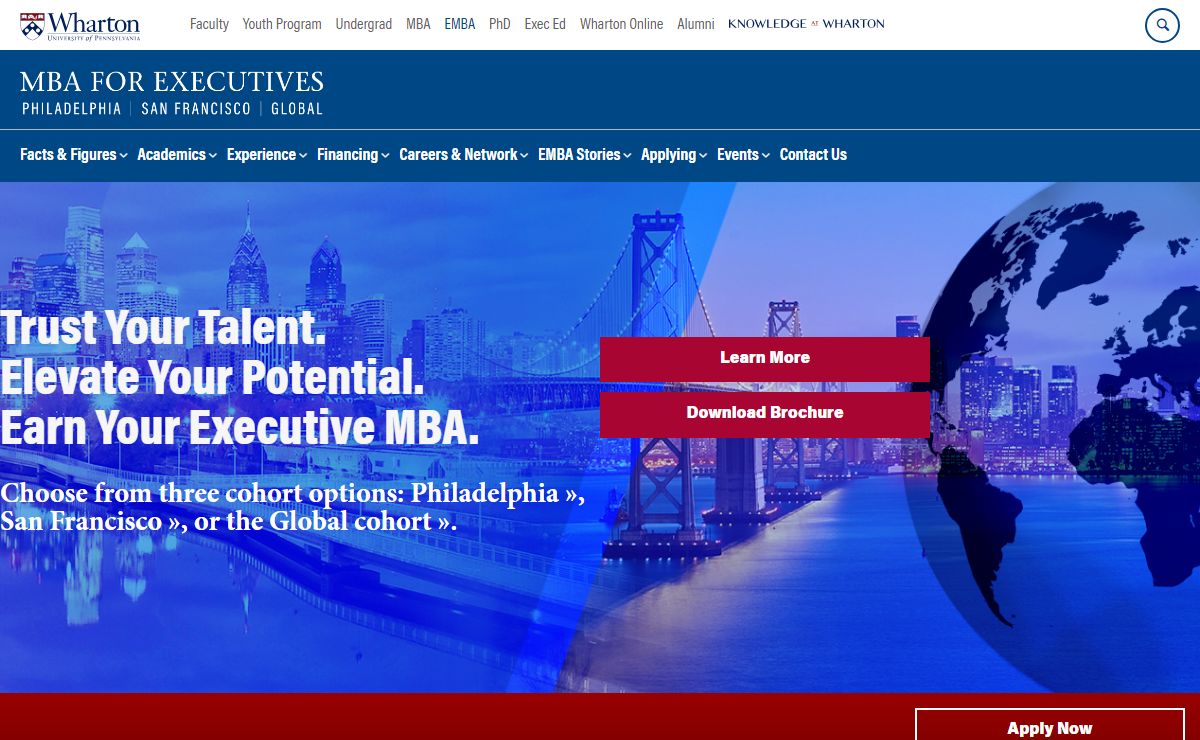 The Wharton Executive MBA Program