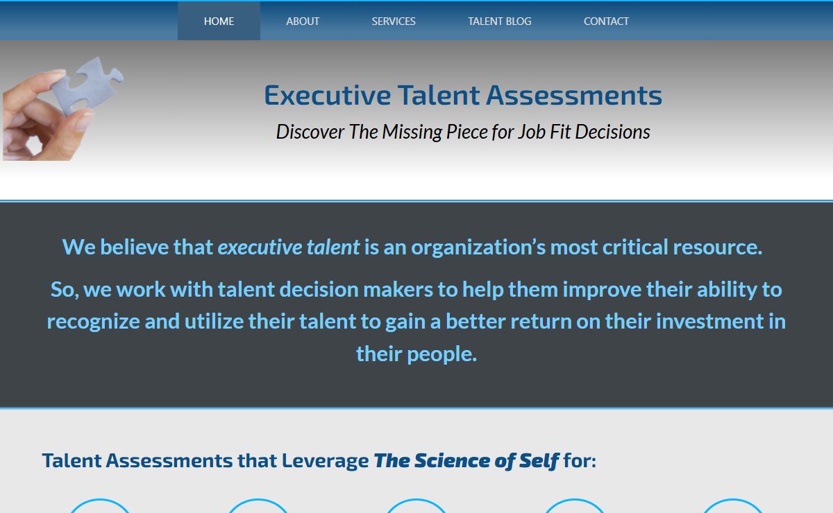 Executive Talent Assessments