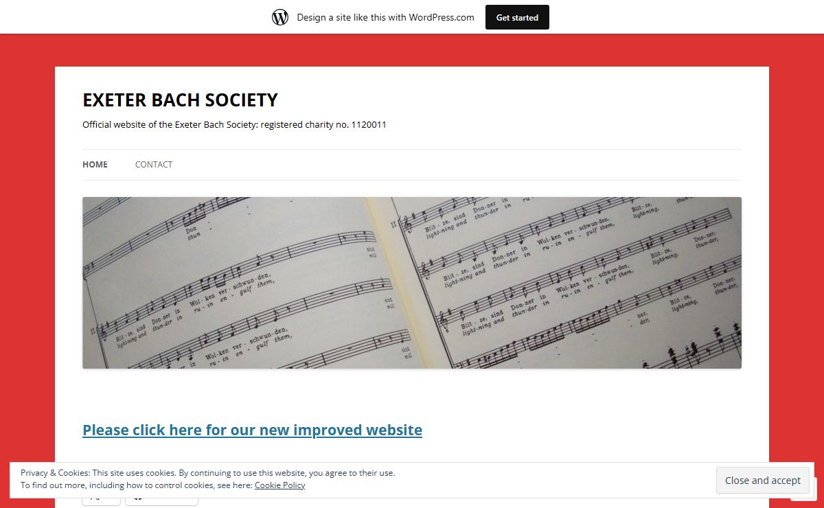 EXETER BACH SOCIETY | Official website of the Exeter Bach Society: registered charity no. 1120011