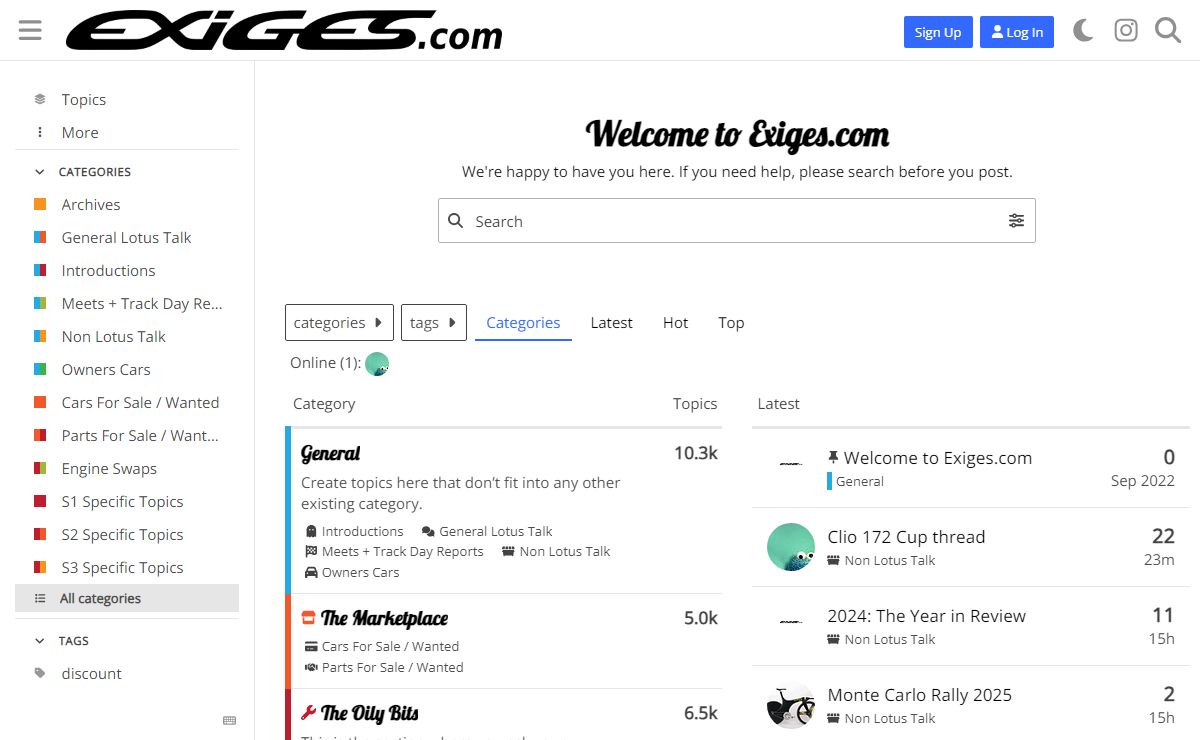 Exiges.com - Lotus exige club and forum