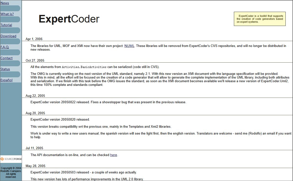 ExpertCoder: code generation libraries for .NET, mono and dotGNU