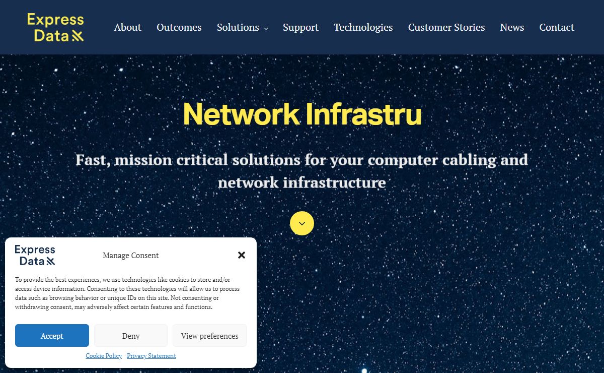 Express Data: Network Infrastructure Installation & Support