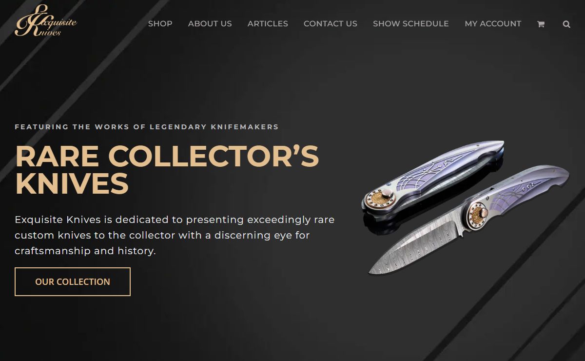 Exquisite Knives - Rare Custom Knives & Blades - Knives for Sale