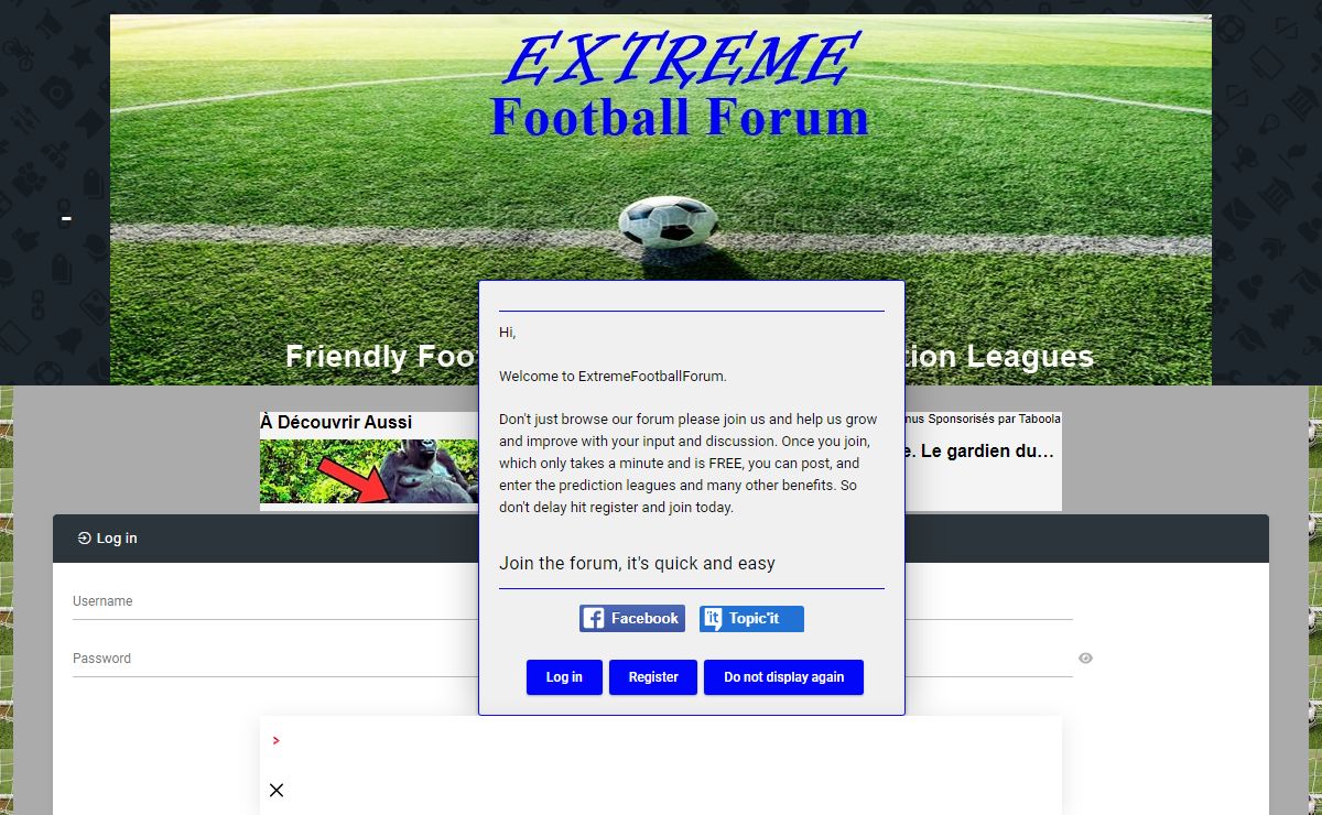 ExtremeFootballForum - Portal