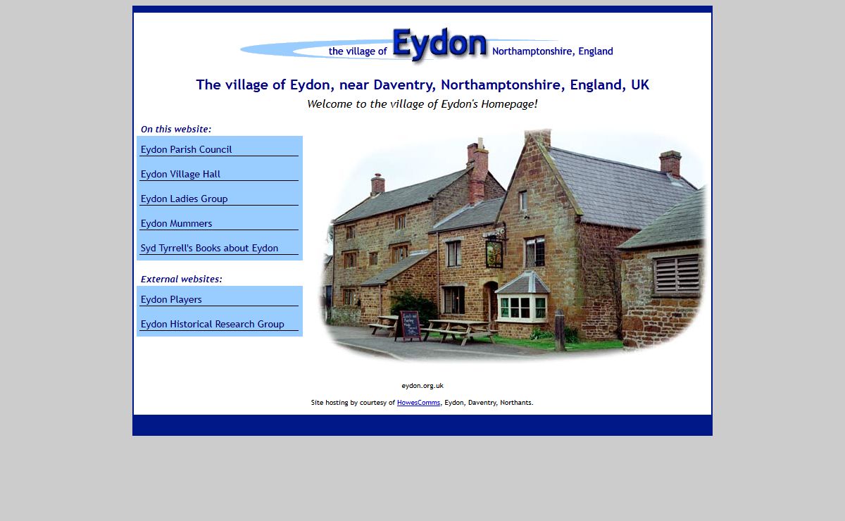 The Village of Eydon, Northamptonshire, UK