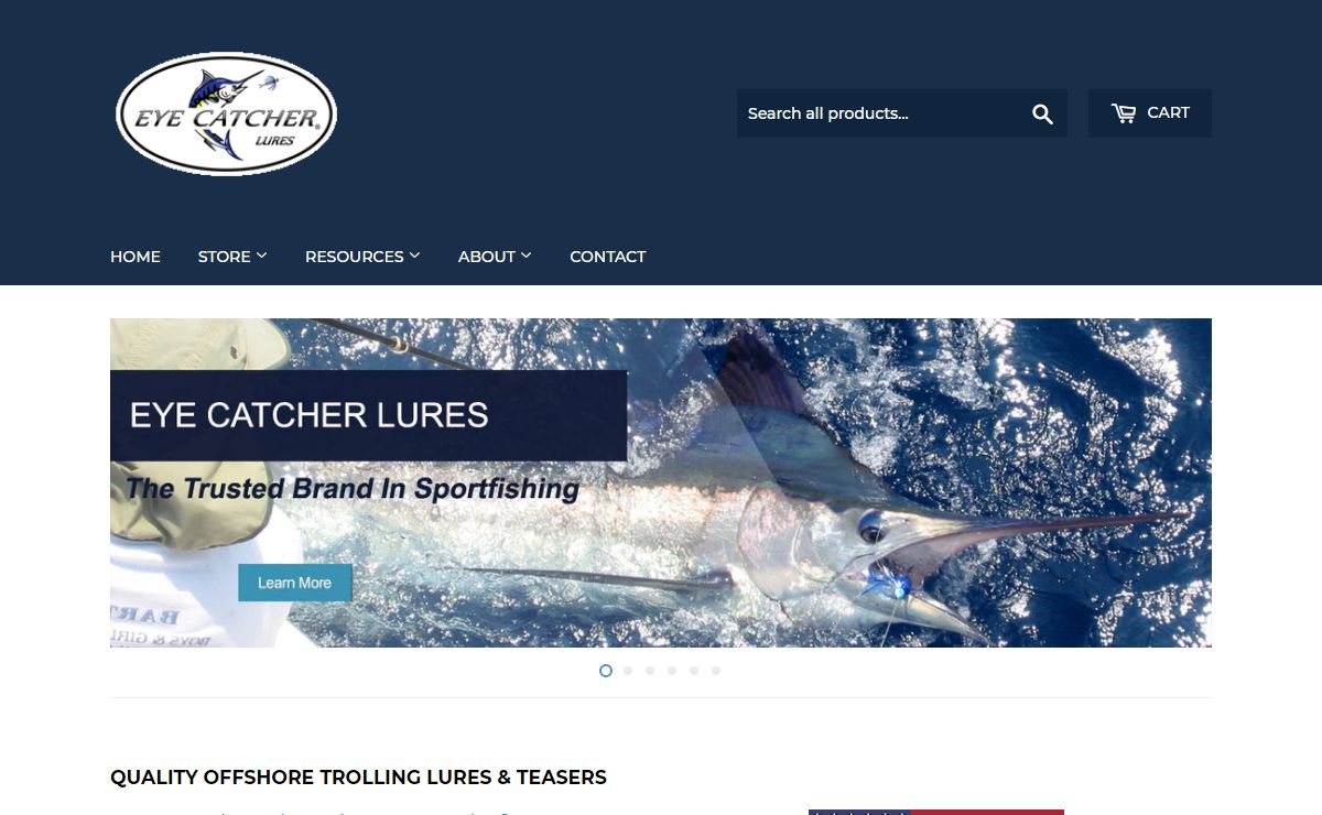 Offshore Trolling Lures and Teasers from Eye Catcher Lures