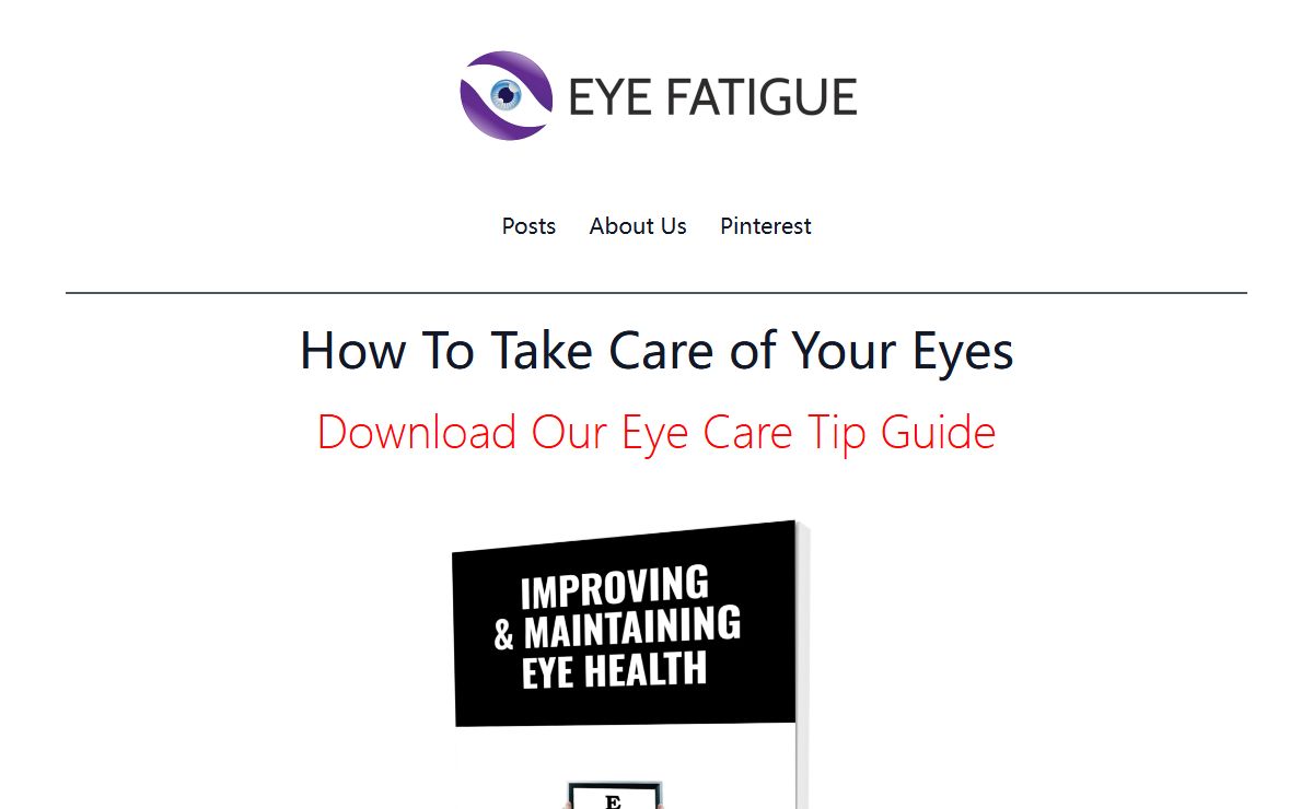 Eye Fatigue: Tips and Solutions for Healthier Vision