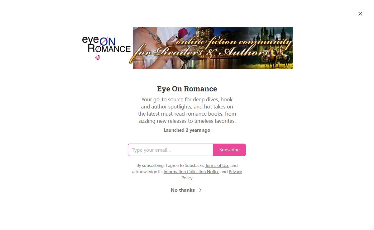 Eye On Romance | Substack