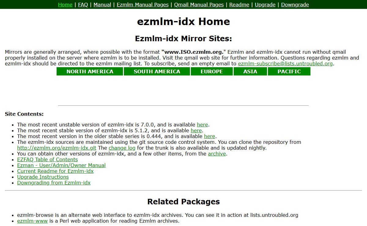 ezmlm-idx Home