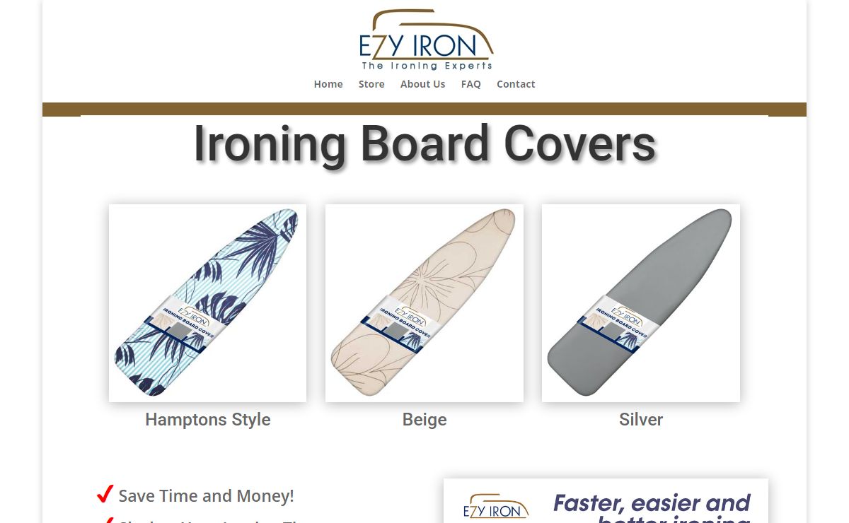 Imagine….Faster, Easier & Better Ironing!