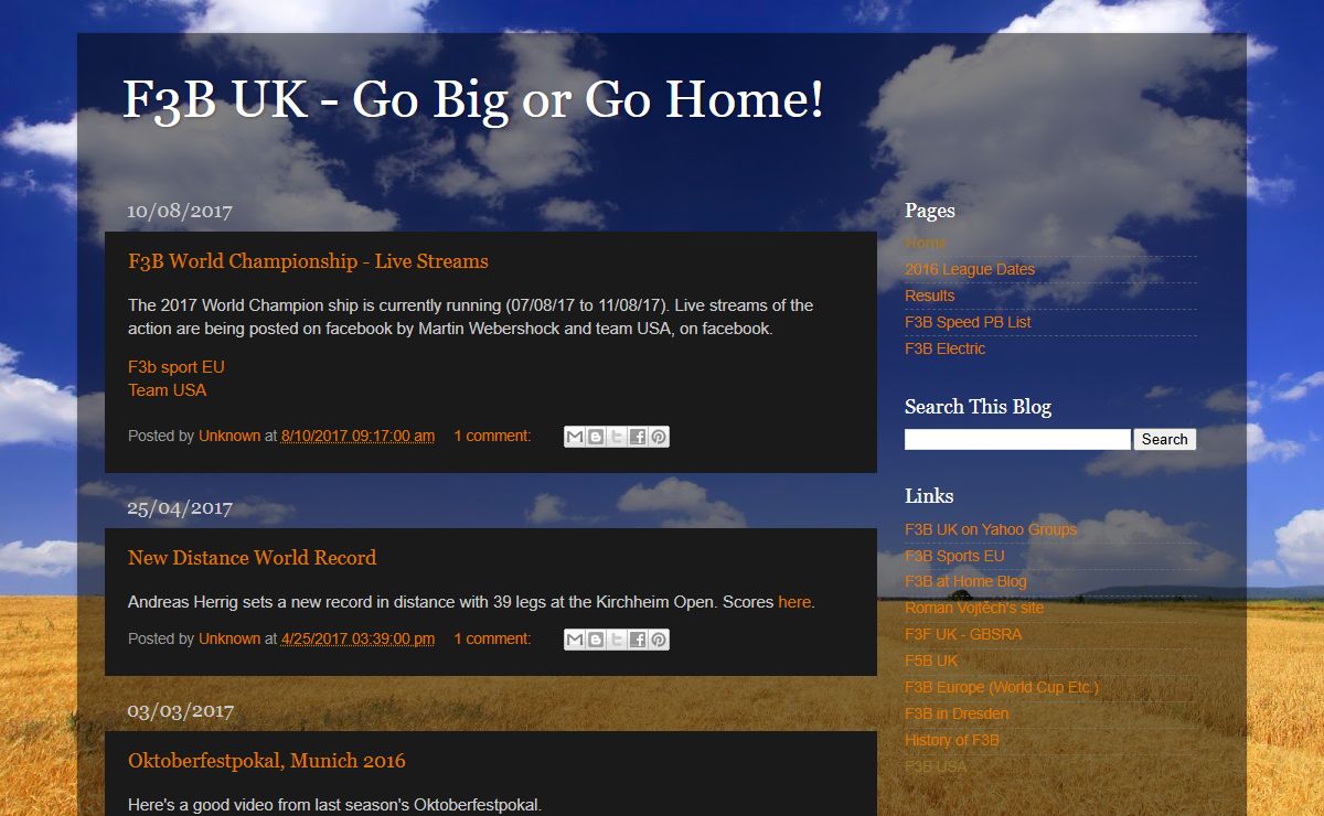 F3B UK - Go Big or Go Home!
