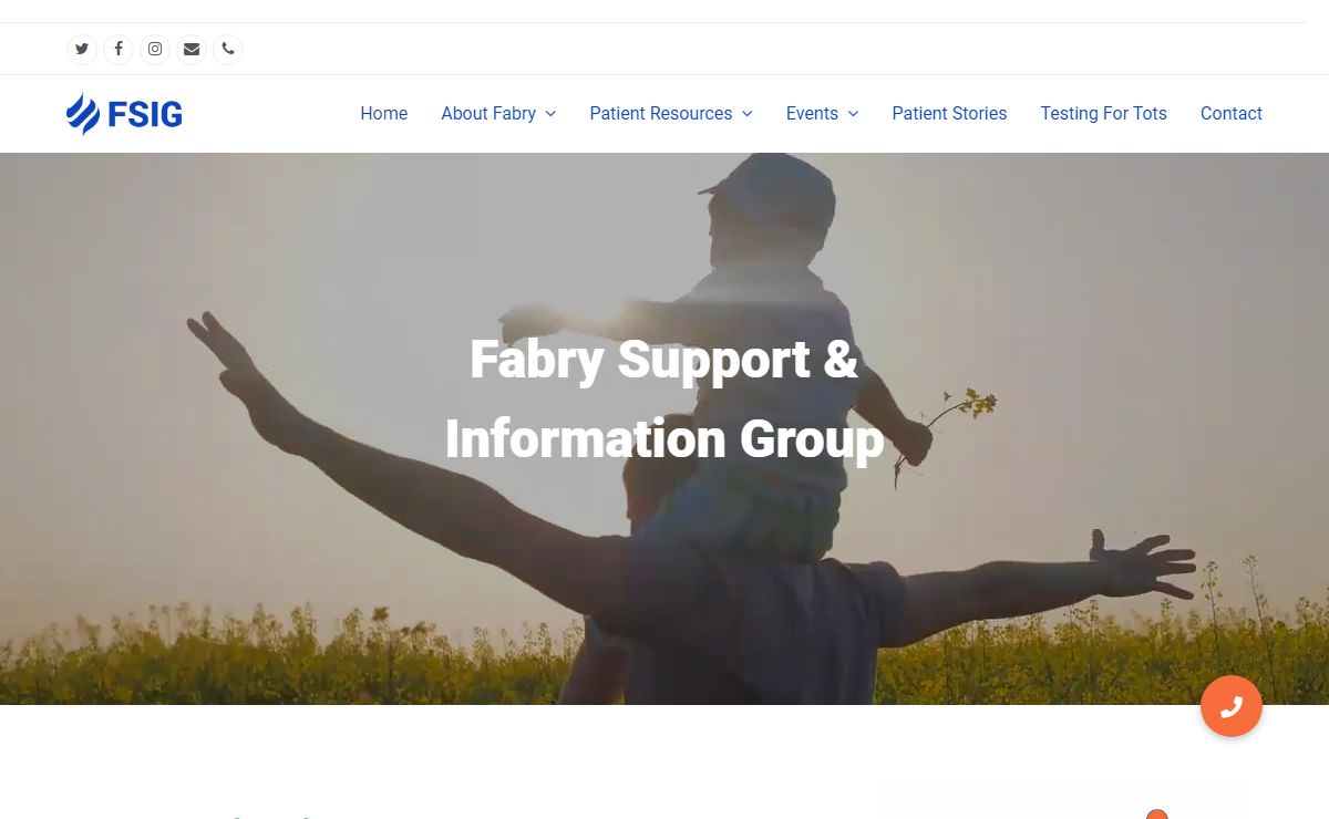 FSIG – Fabry Support & Information Group