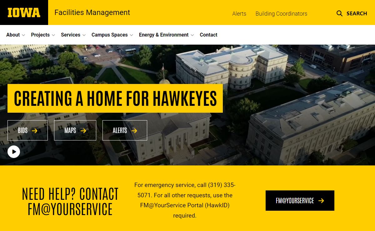 Facilities Management | The University of Iowa