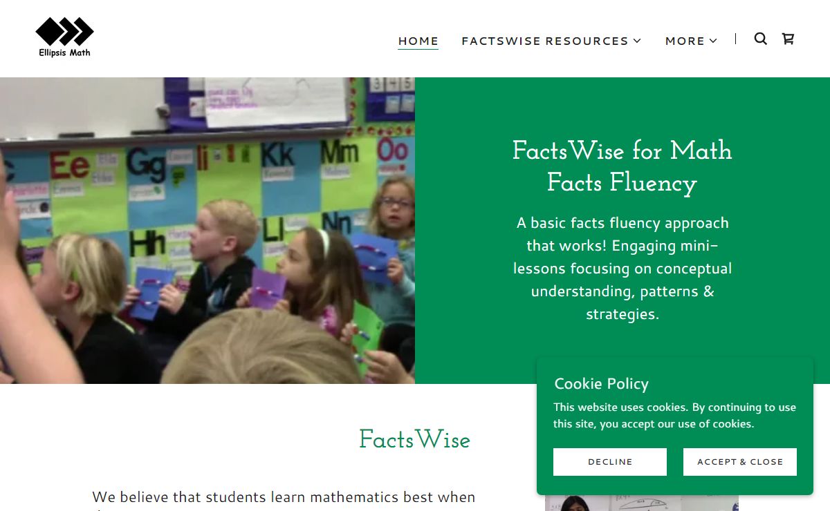 Math Facts Fluency - FactsWise