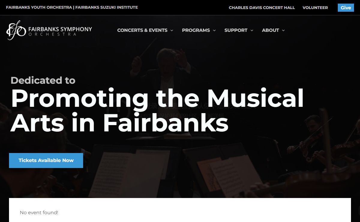 Fairbanks Symphony Orchestra - Musical Concerts & Events
