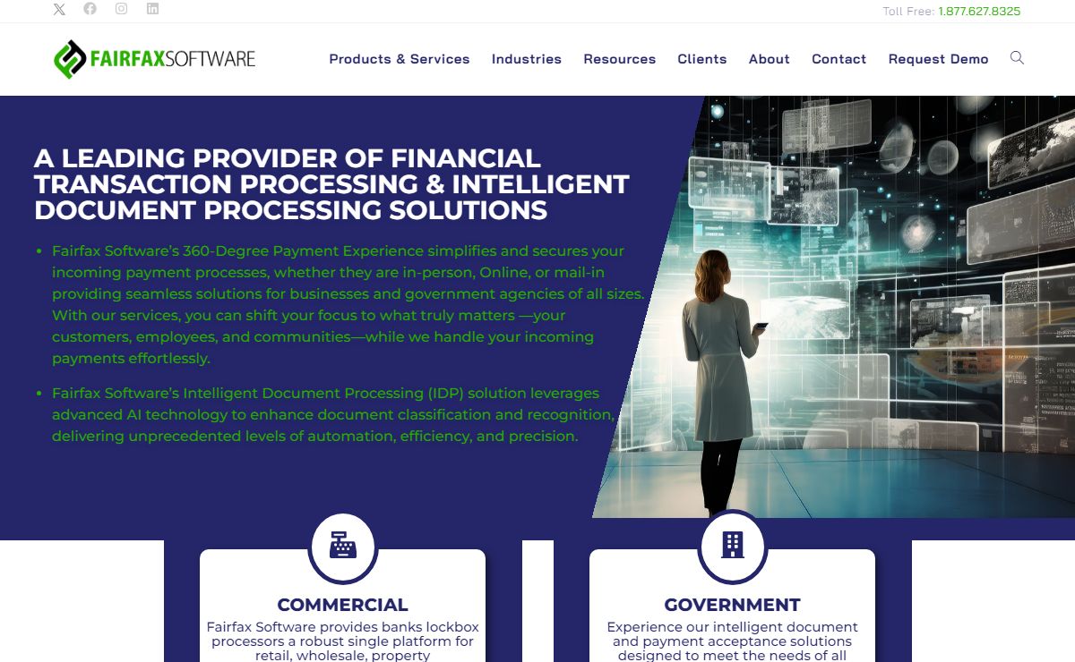 Fairfax Software: Financial Transaction & Intelligent Document Processing Solutions - Fairfax Software