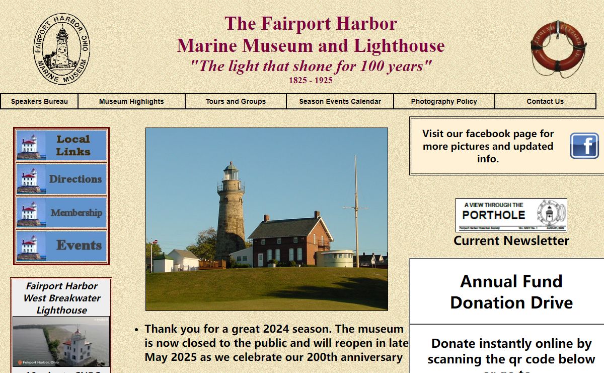 Fairport Harbor Marine Museum and Lighthouse