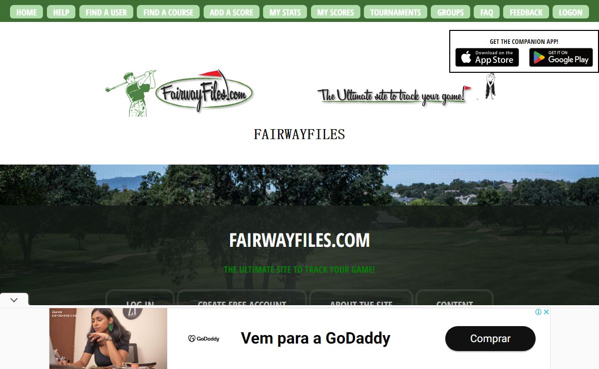 FairwayFiles - Free golf handicap tracking