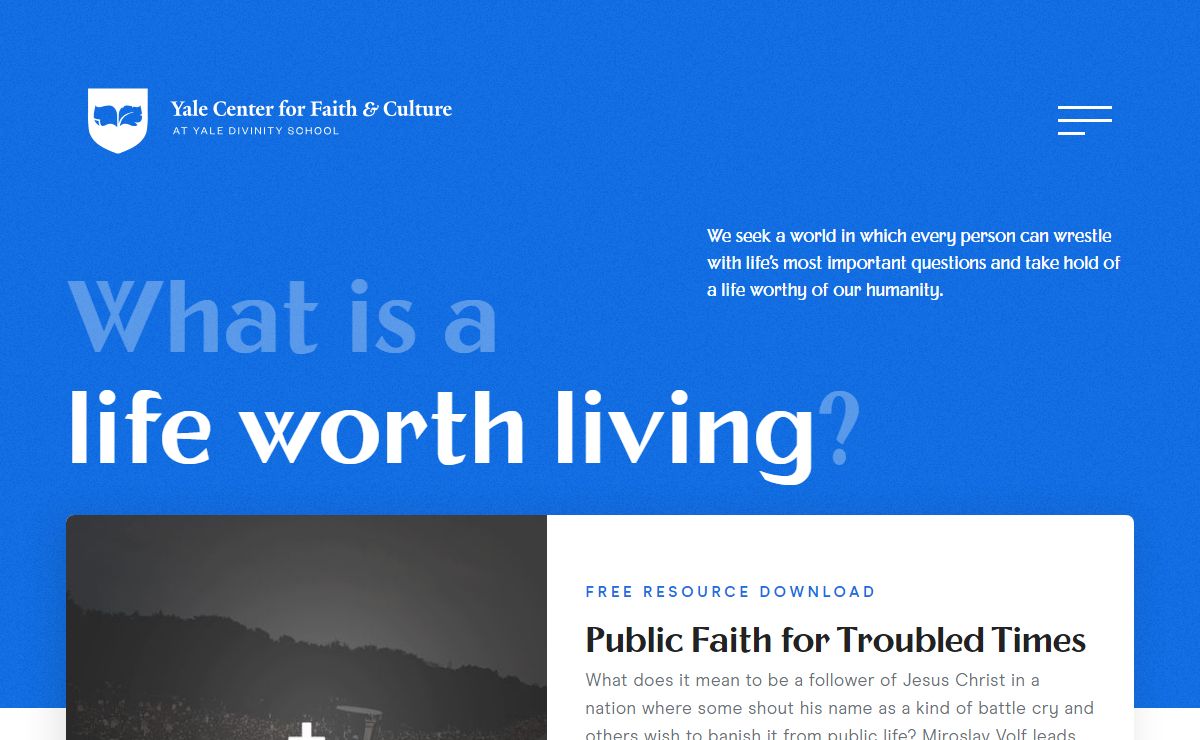 Yale Center for Faith & Culture