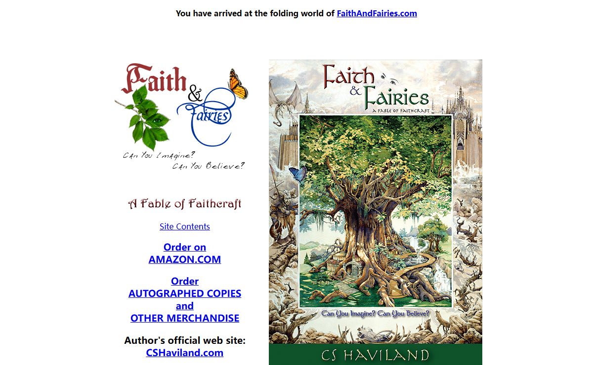 Faith & Fairies - A Novel of Fairies by CS Haviland