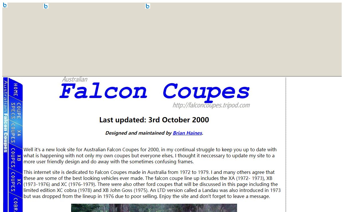Australian Falcon Coupes