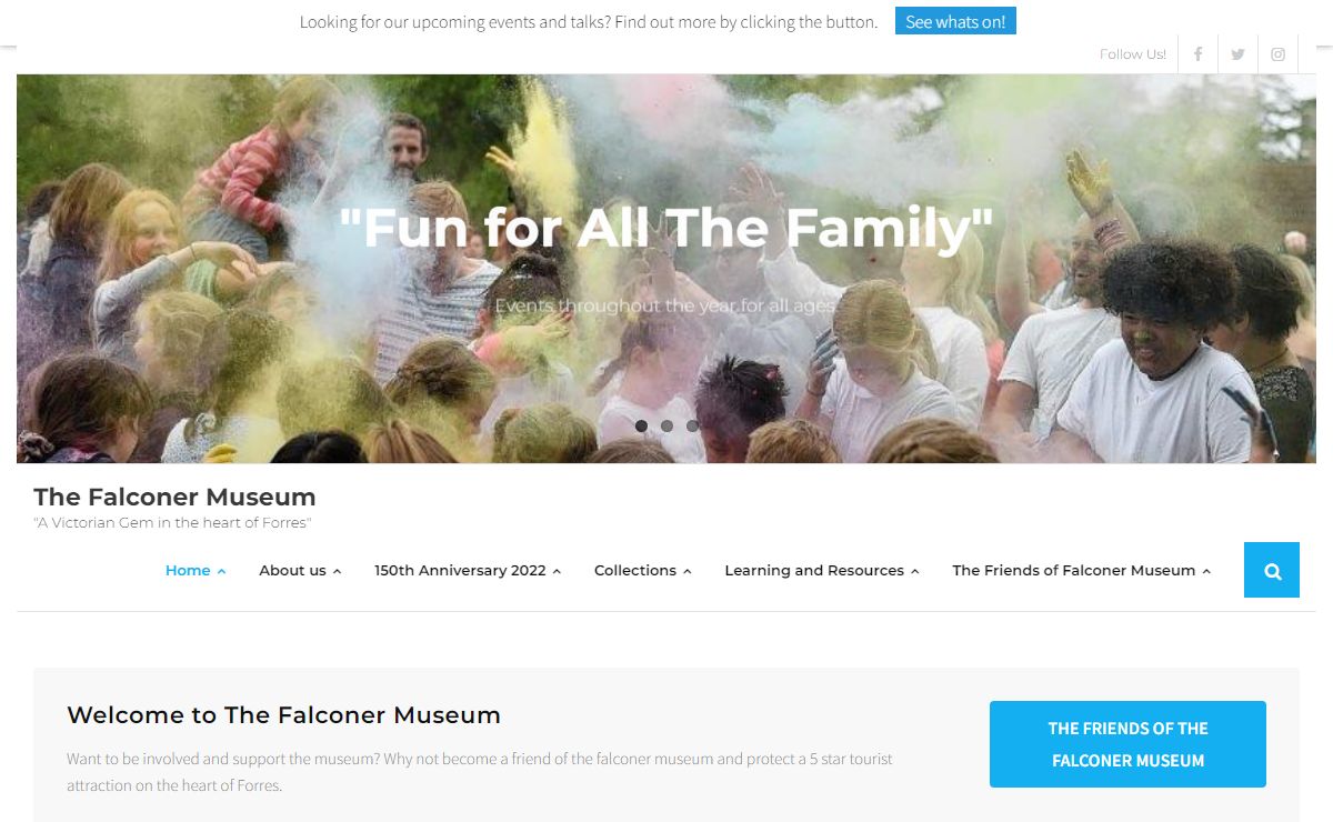 The Falconer Museum – "A Victorian Gem in the heart of Forres"