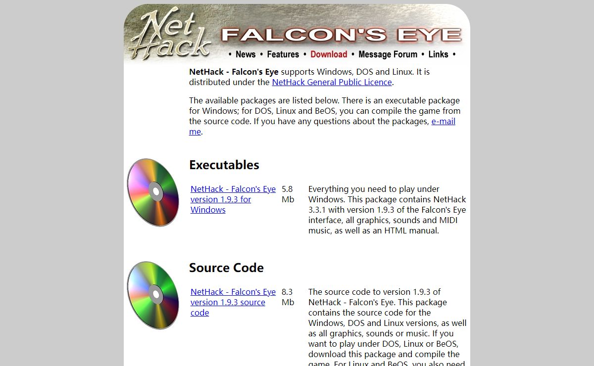 NetHack - Falcon's Eye