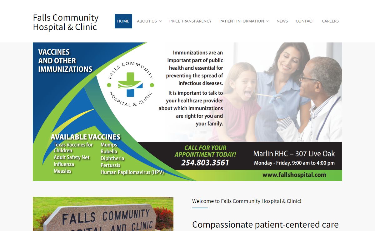 Falls Community Hospital & Clinic – YOUR local hospital!