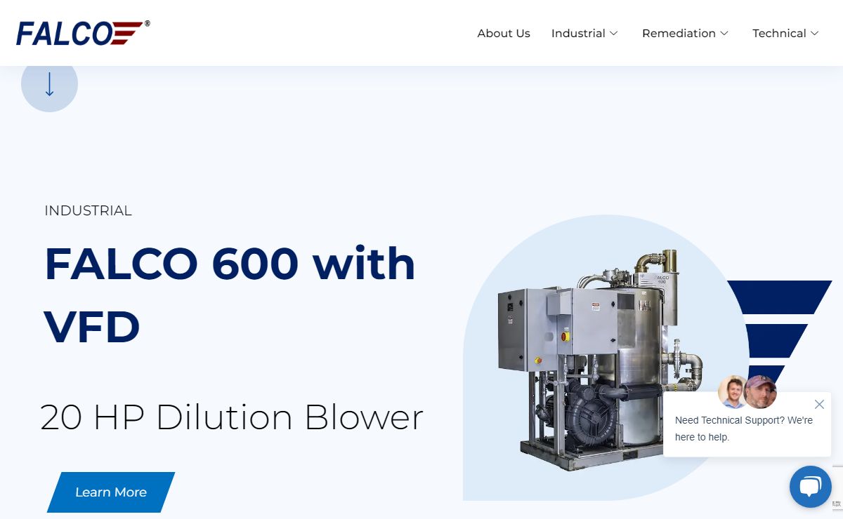 FALCO Catalytic Oxidizers | Falmouth Products