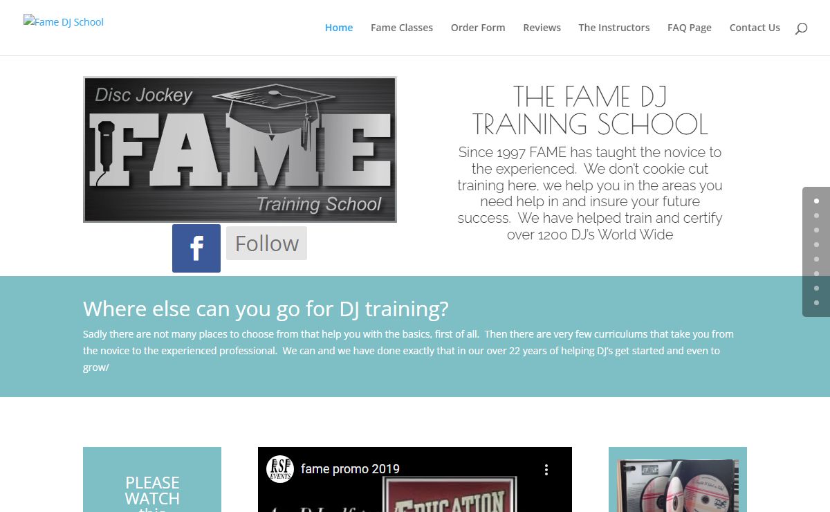 Fame DJ School | DJ and MC Training certification Classes