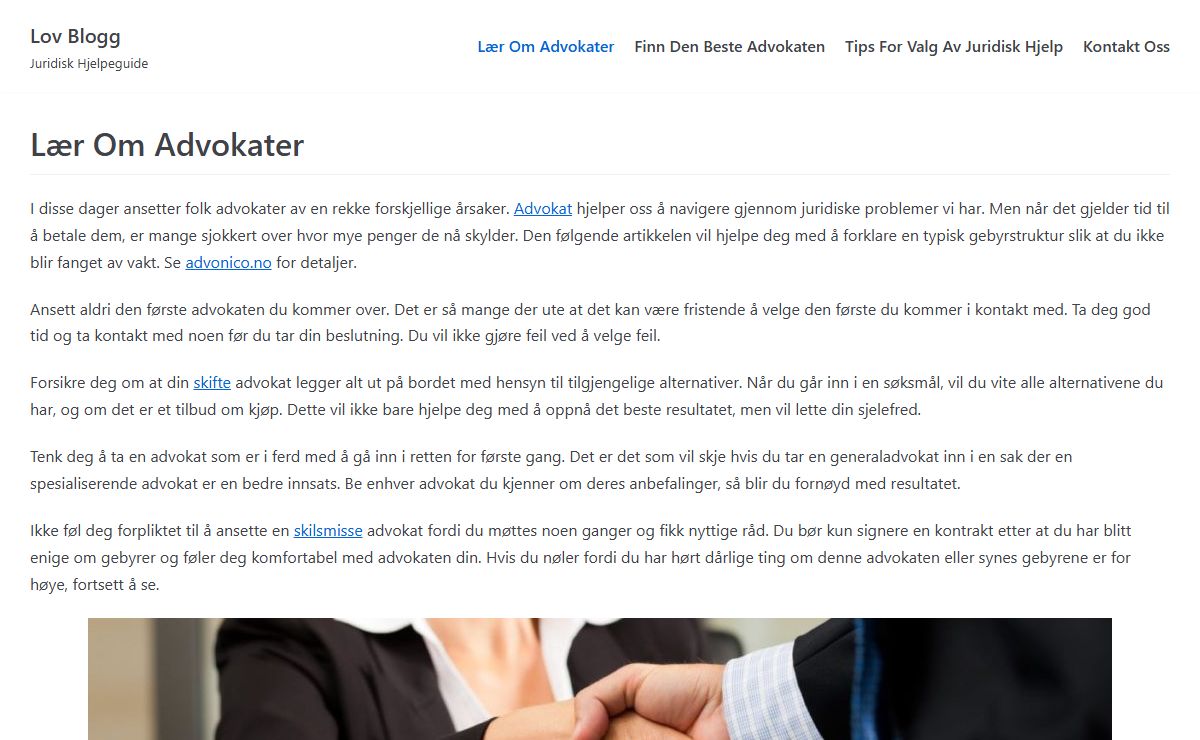 Lov Blogg – Juridisk Hjelpeguide