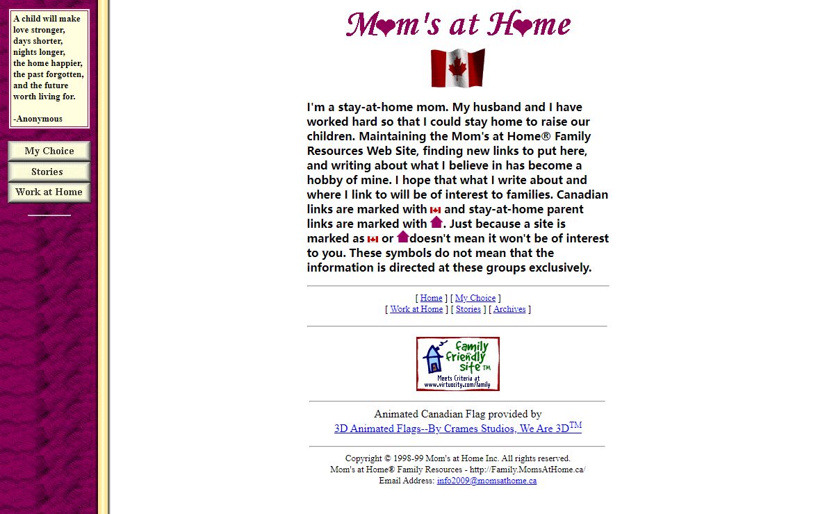 Mom's at Home® - Family Resources