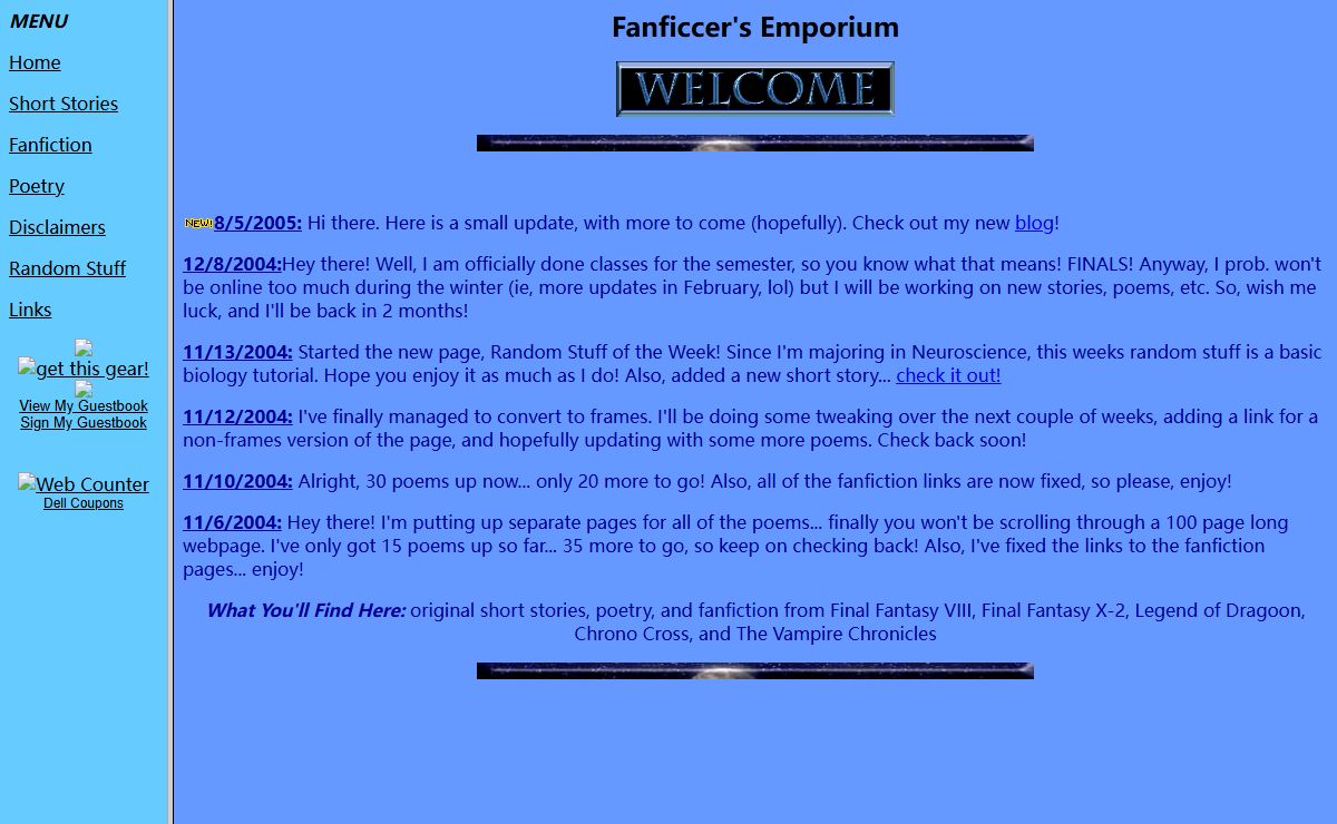 Fanficcer's Emporium