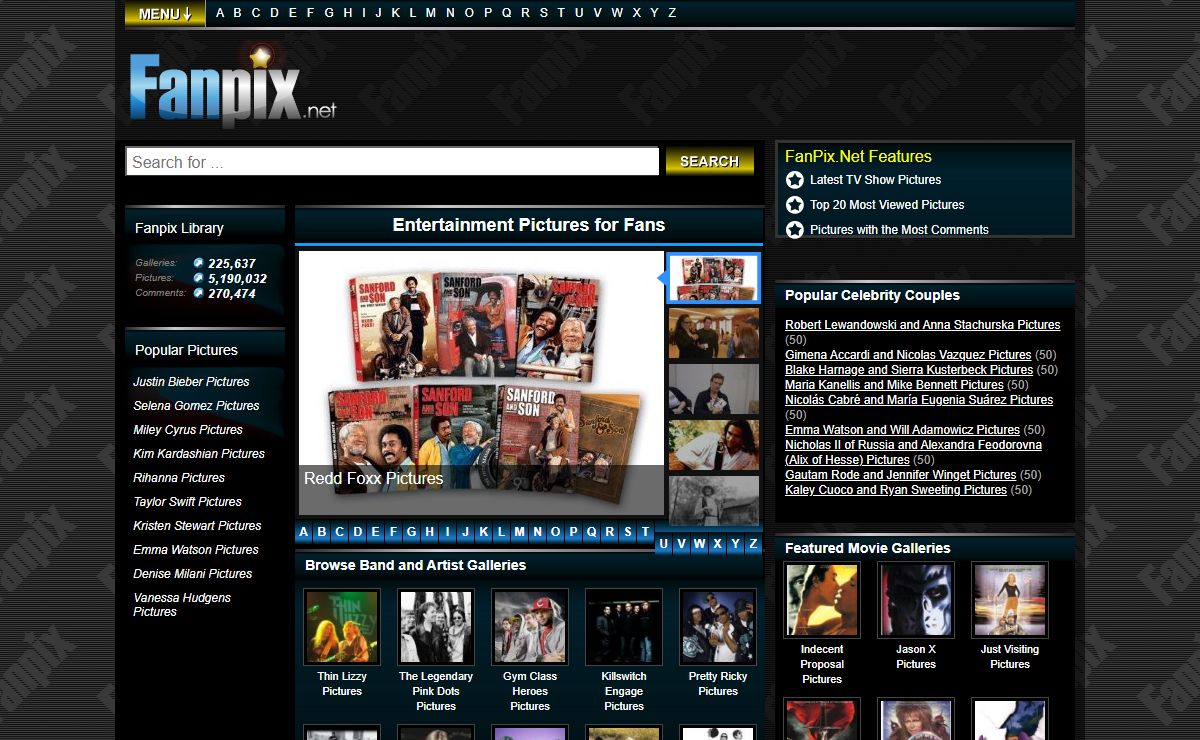 FanPix.Net - Entertainment Pictures for Fans - Fan Pix, Fan Pics