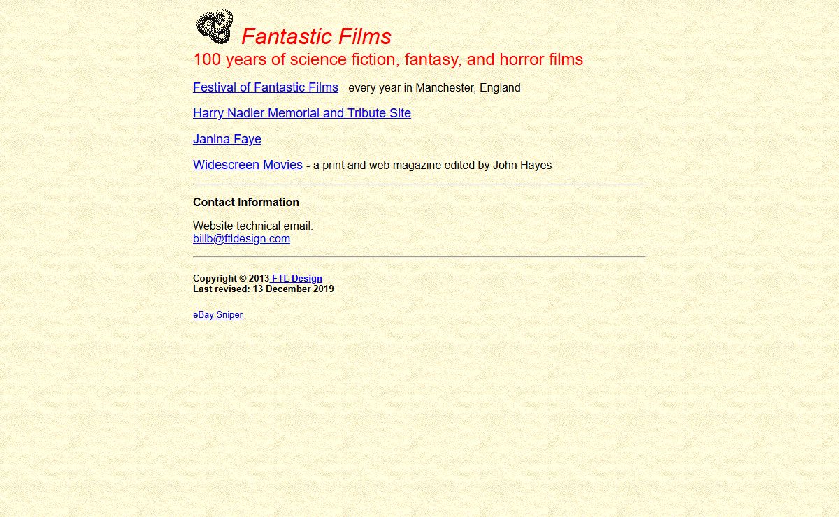 FTL Design - Fantastic Films